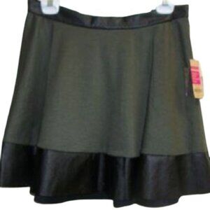 Ardene Khaki Green Skirt XL NWT